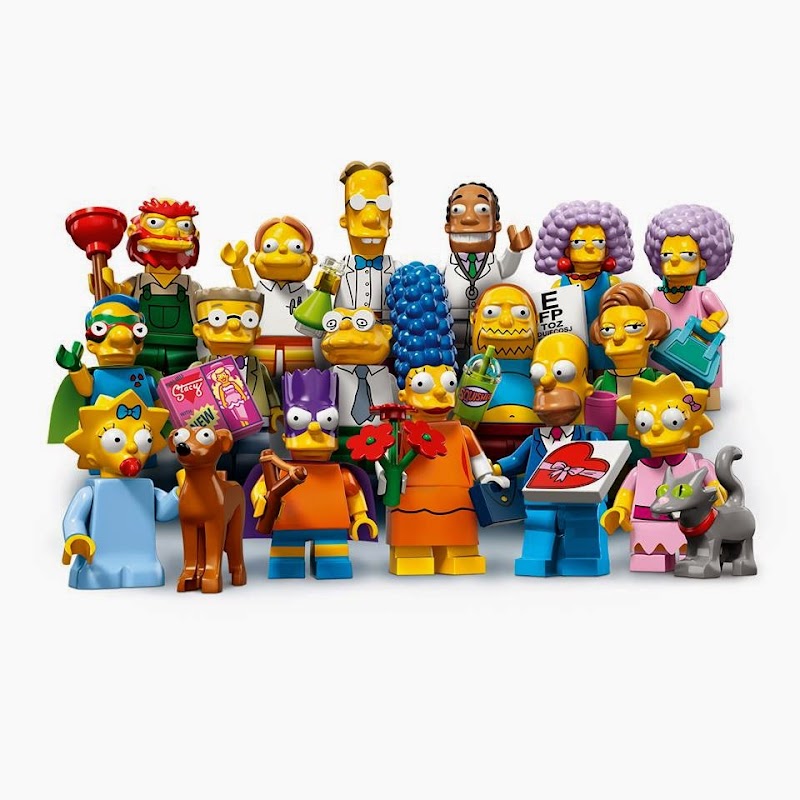 Tren Gaya 42+ LEGO Simpsons Sets