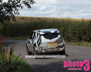 spy shot photos of New Range Rover 2012