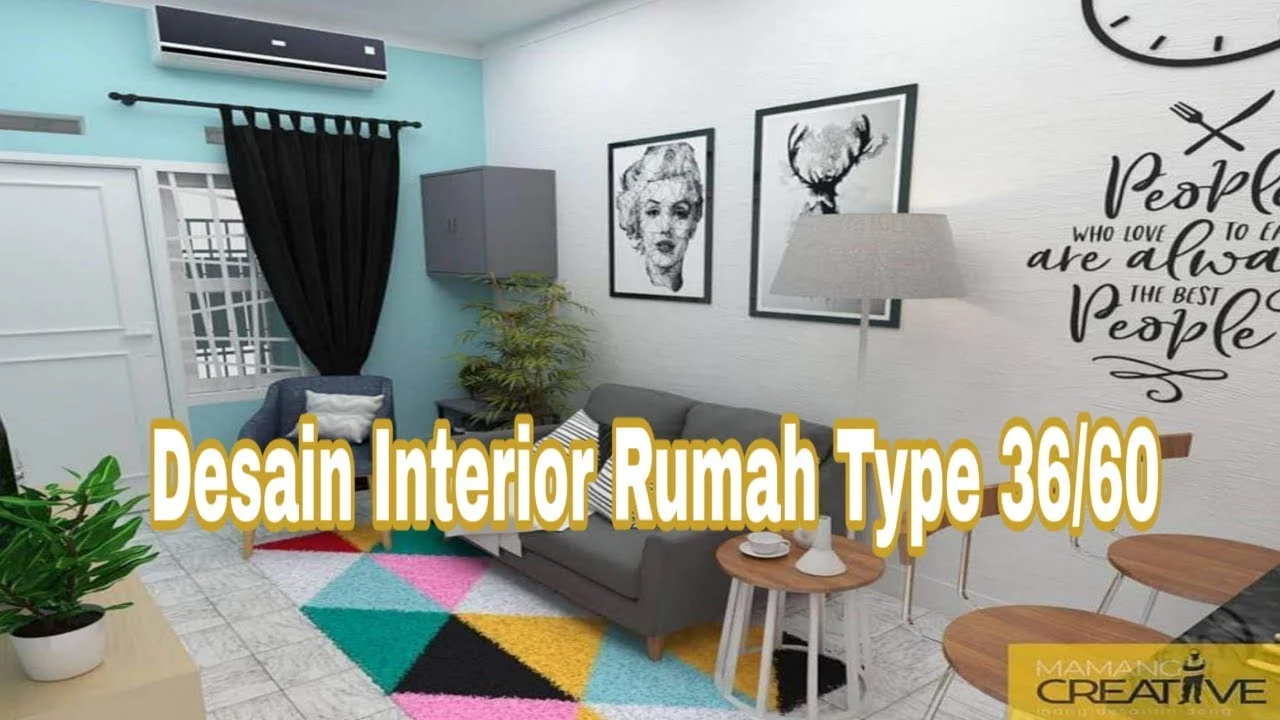 Desain Interior Rumah Type 36 60 Yang Rapi Cara Penataannya