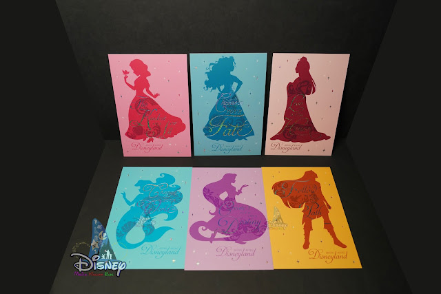 Castle-of-Magical-Dreams, merchandise, Hong Kong Disneyland, princess, post cards