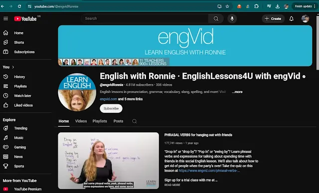 Learn English with Ronnie
