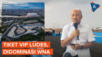 WOW! Tiket VIP Formula E Jakarta Ludes Terjual, Mayoritas Turis Asing