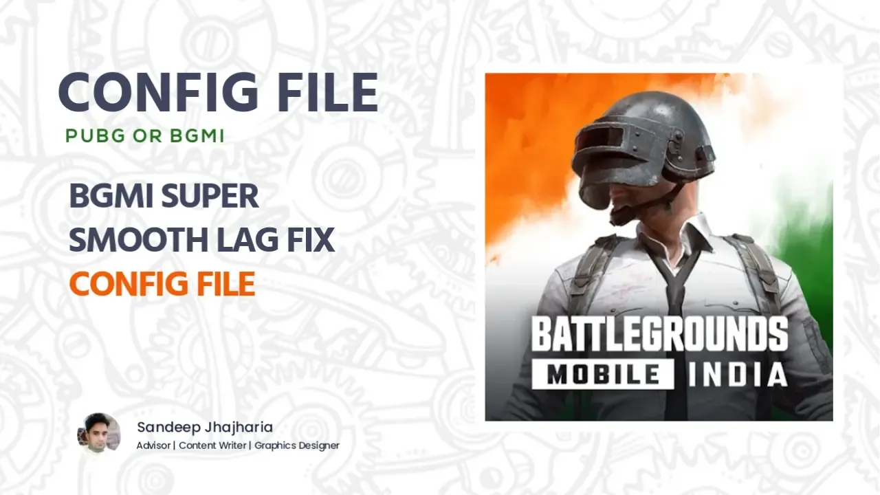 Bgmi Super Smooth Lag Fix Config file