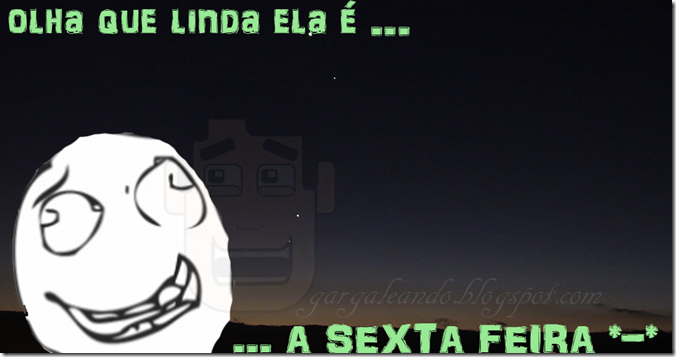 TIRINHA DERPY, SEXTA FEIRA