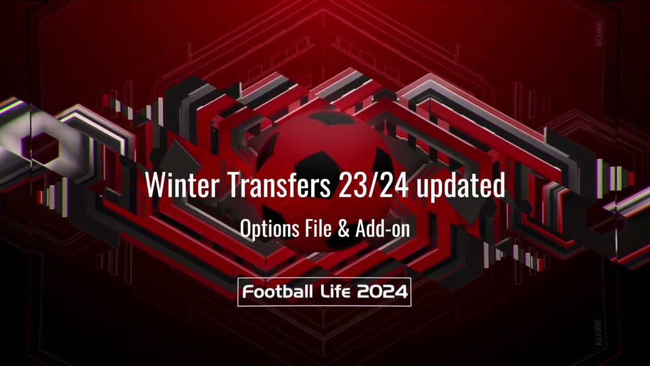 SP Football Life 2023/24 Winter Transfer updated - Options File & Add-on