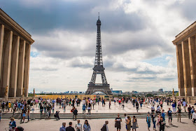 Eiffel tower from Trocadero