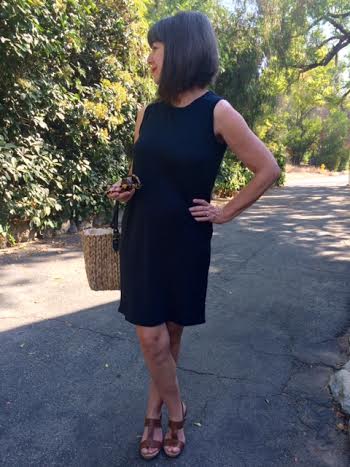 everlane luxe drape muscle tank dress review - summer classic - The  Gardener's Cottage
