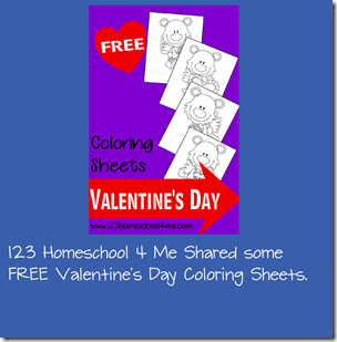 FREE Valentine's Day Coloring Sheets