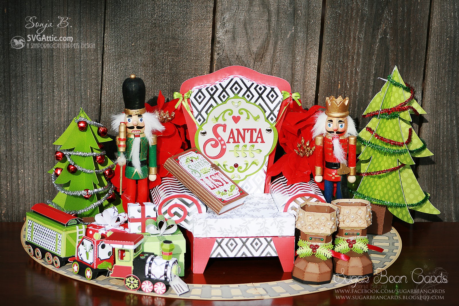 Download SVG Attic Blog: Visiting Santa