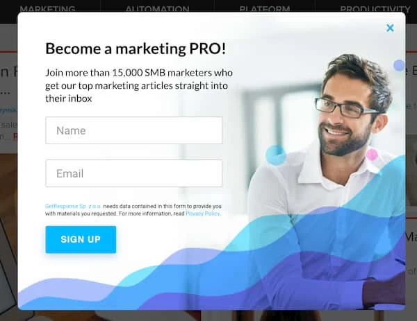 getresponse-blog-newsletter-signup-form