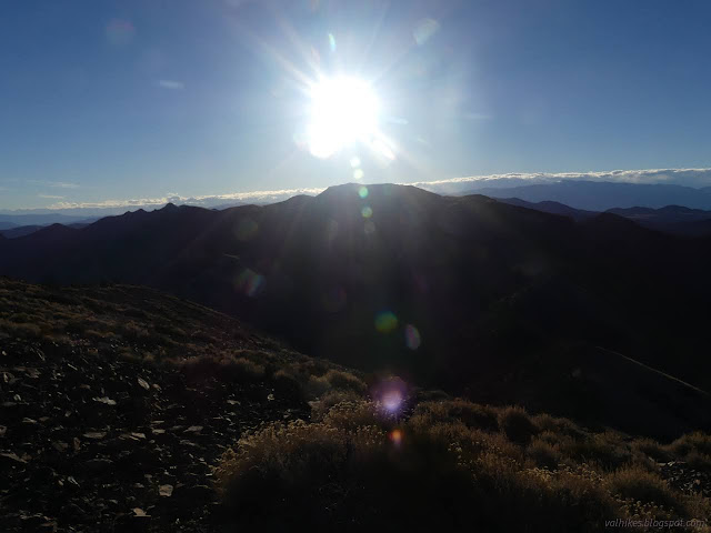 45: sun over plateau peak