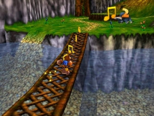 Screenshot of Nintendo 64 game Banjo-Kazooie