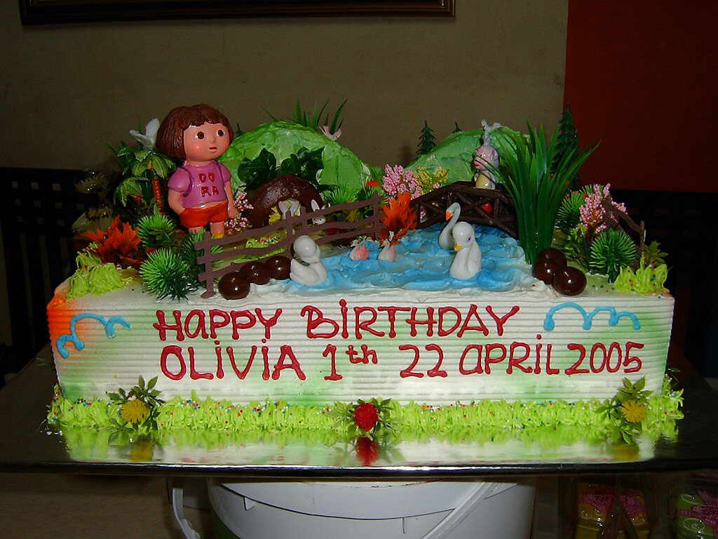 Kue Tart Ulang Tahun Anak (Perempuan) ~ Kriste Bakery & Cake