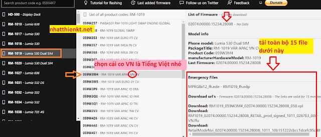 Hướng dẫn chi tiết chạy lại chương trình UpRom Nokia Lumia 530 (2 Sim) thành công 100% 