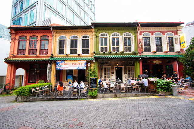 Shop house di Emerald hill road-Singapore