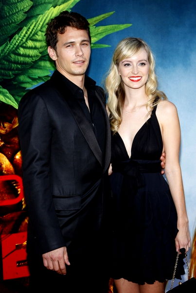 james franco girlfriend. James Franco and his girlfriend Ahna O'Reilly attending "Pineapple Express" 