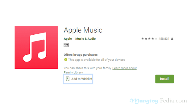 Aplikasi Streaming Musik Apple Music