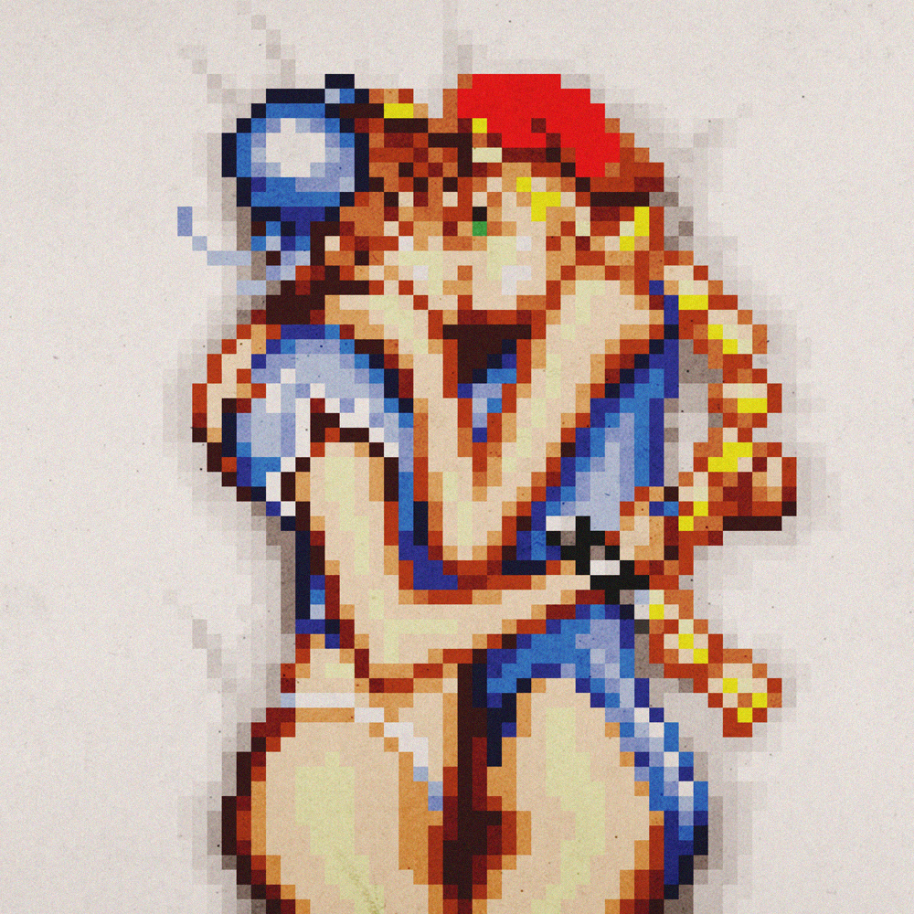 Street Fighter Kiss Minecraft Project