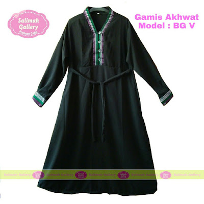 penjahit gamis akhwat jetblack murah solo