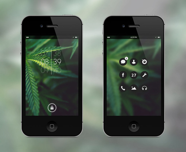  ios 7 flat theme for iphone