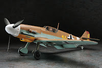 Hasegawa 1/32 Messerchmitt Bf109F-4 Trop (ST31) Color Guide & Paint Conversion Chart