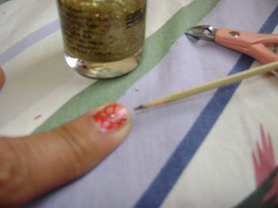 Uñas con Pequeños Rombos