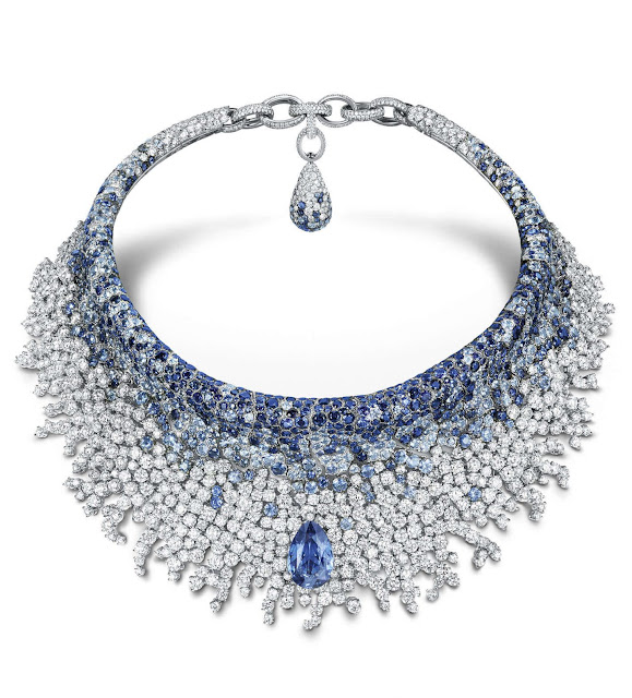 De Grisogono Diamond and Sapphire Necklace