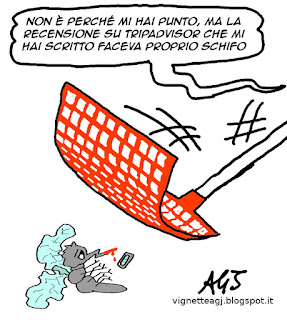 zanzare, estate, tripadvisor, umorismo, vignetta