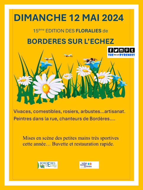 Floralies de Bordères Sur l’Echez 2024