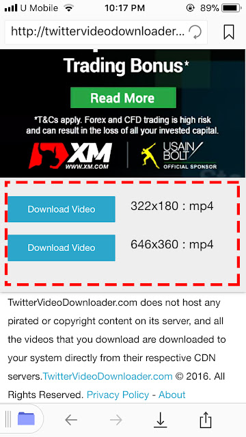 Cara Download Video Twitter Untuk Pengguna iPhone