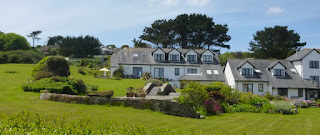 Location of the old Crazy Golf course at Gyllyngvase Beach in Falmouth, Cornwall