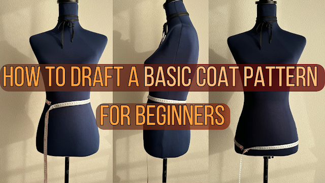 how to self draft basic coat pattern