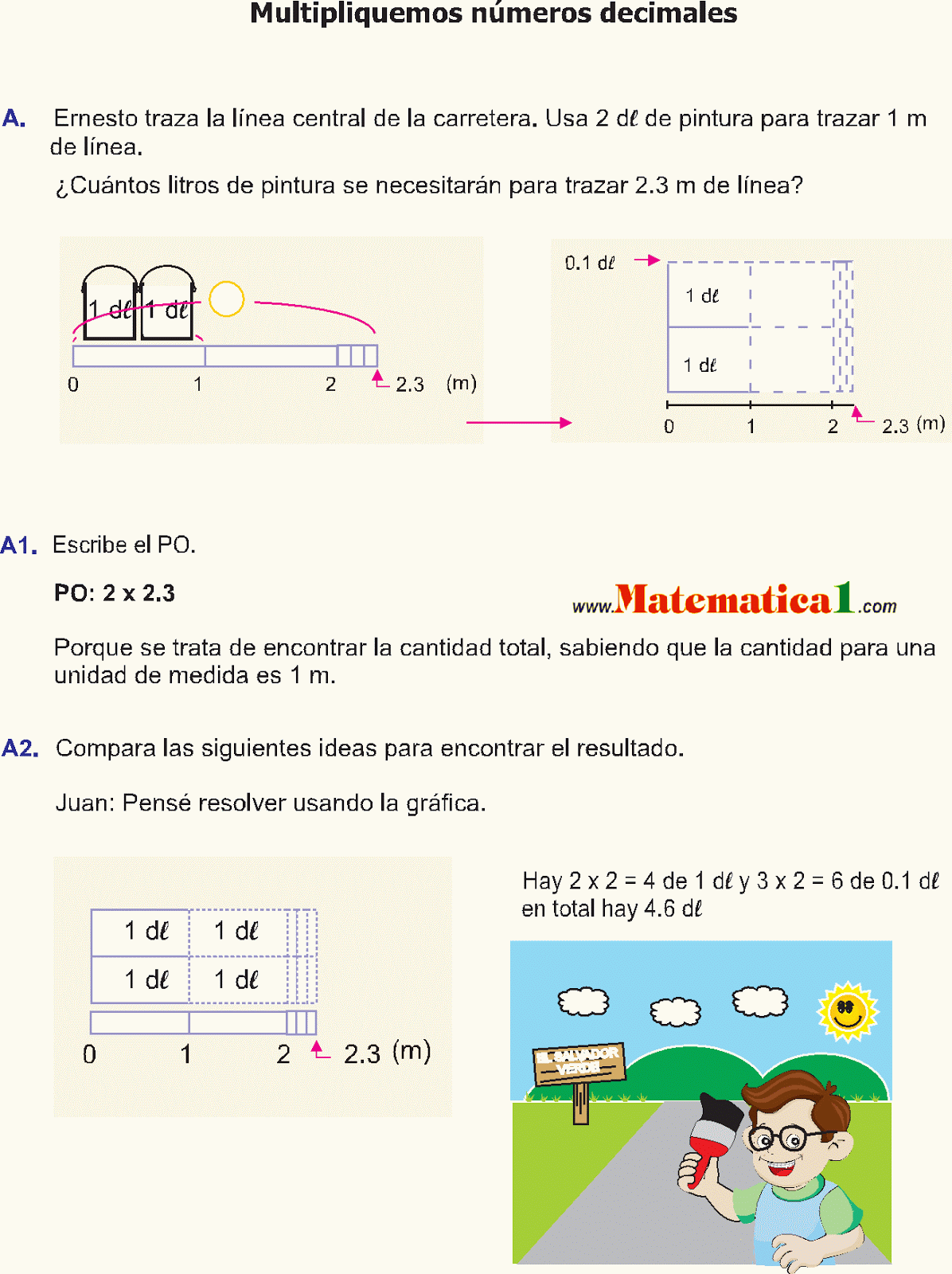 MULTIPLICACIÓN DE NÚMEROS DECIMALES EJERCICIOS RESUELTOS