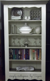 Annie Sloan, painted, bookcase, 