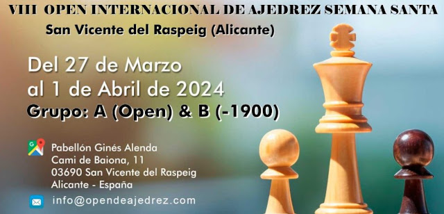 III Open Femenino Alcossebre – Federación de Ajedrez de la Comunidad  Valenciana