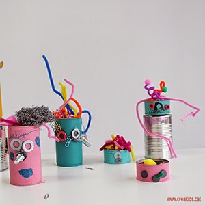 Upcycling: robots magneticos