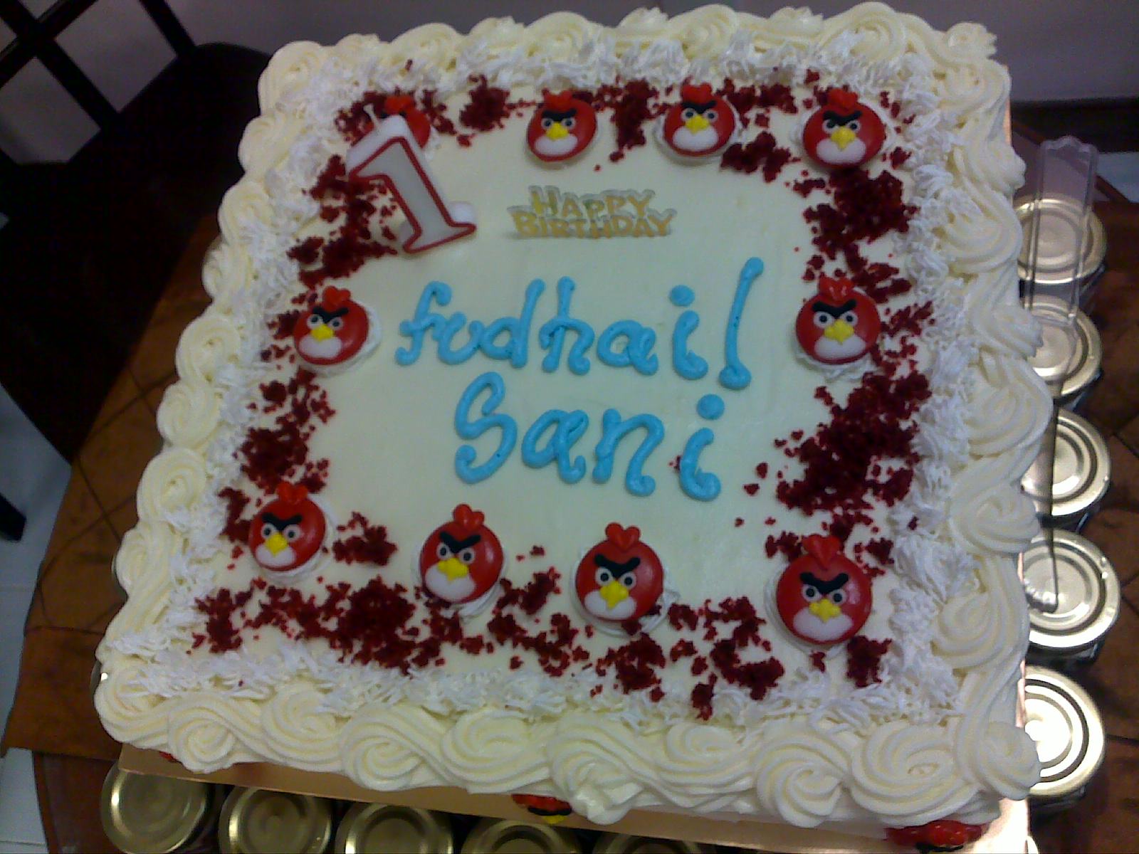 Cupcakes At Putrajaya Red Velvet Cake Utk 1st Birthday My Son