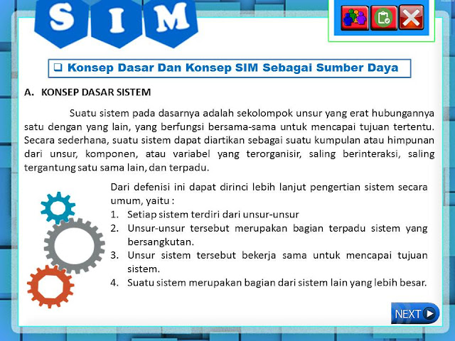 Konsep dasar sistem