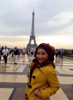 Model Hijab Fatin Sidqia Lubis