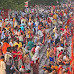 Huge crowds at India’s Kumbh festival as coronavirus pandemic surges