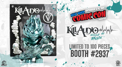 New York Comic Con 2022 Kill Audio Hold My Breath Underwater Patina Edition Vinyl Figure by Claudio Sanchez, Chondra Echert & Mr. Sheldon