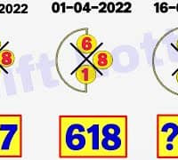 3UP VIP DIRECT SET 16/04/2022- THAILAND LOTTERY 100% SURE NUMBER 16/04/2022