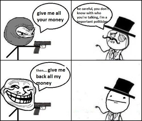 Robbing The Robber