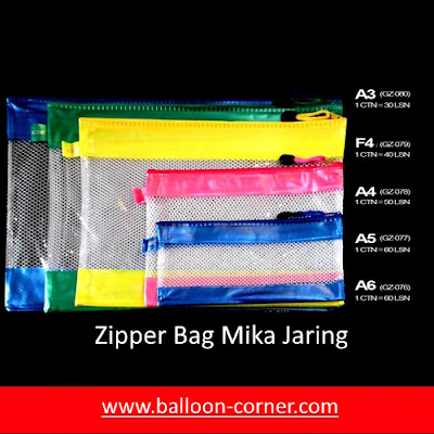 Zipper Bag Mika Jaring