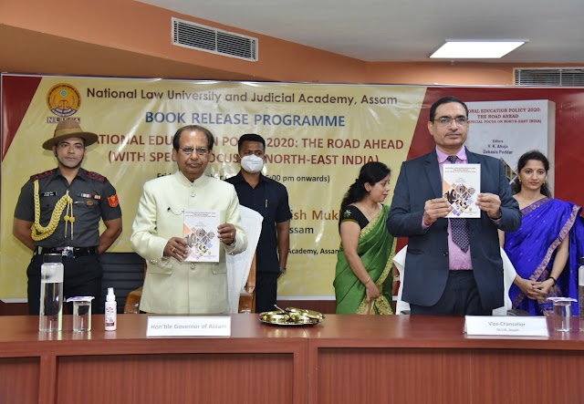 Assam Governor releases a book on NEP 2020