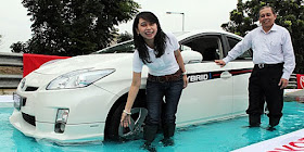 Toyota Hybrid cars, proved Safe from Flood