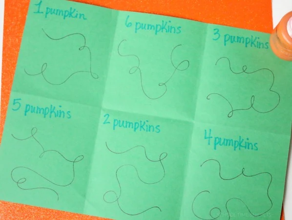 pumpkin number craft