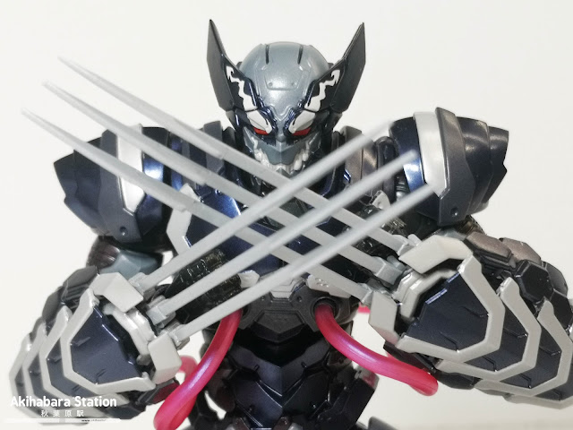 Review de Tech-On Avengers S.H.Figuarts Venom Symbiote Wolverine, Tamashii Nations