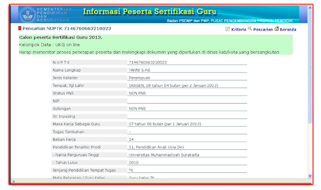 Ping Of Death file: Cara melihat Pengumuman Hasil UAS 2013 