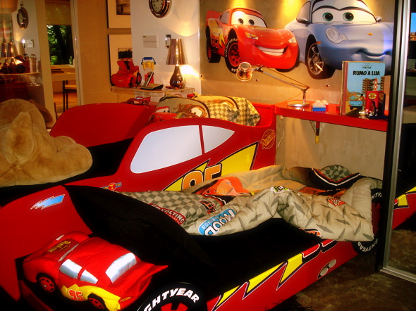 DORMITORIO DE RAYO MCQUEEN DE CARS O MCQUEEN KIDS BEDROOM